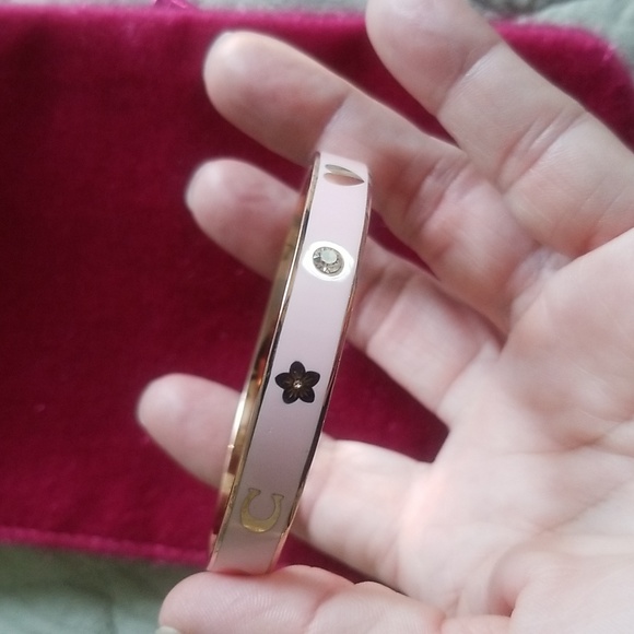 Beautiful Coach Signature Bangle Bracelet - Picture 6 of 13
